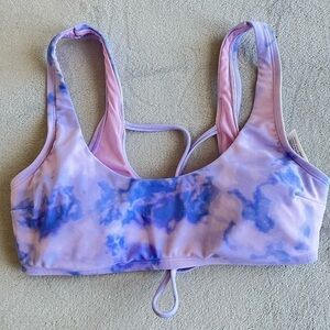 Hollister Swim Tie Dye Tankini Top Size Medium